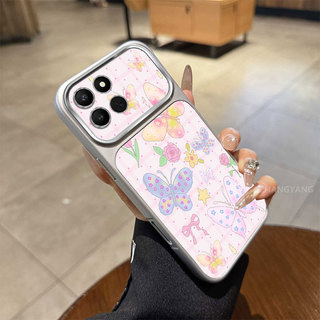 Ốp Lưng Cho Honor X7C X7A X7D X7 X7B Cửa Sổ Lớn Mờ Cao Cấp Vỏ Điện Thoại Thẩm Mỹ Bướm Nhiều Màu Sắc Và Mèo Dễ Thương Họa Tiết Thiết Kế Mới
‌