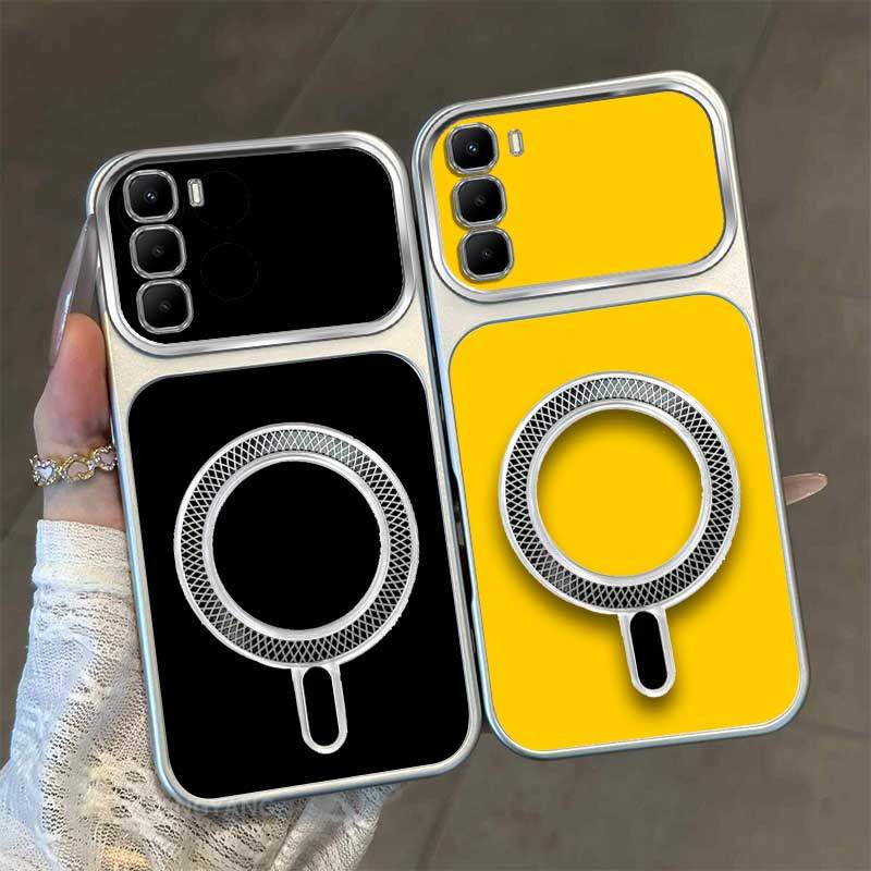 Ốp Lưng Cho Tecno Camon 40 4G Camon 40 Pro 4G Vỏ Điện Thoại TPU Mờ Cao Cấp Mới Màu Sắc Thẩm Mỹ Và Bề Mặt Sáng Thiết Kế Vòng Hút Từ Tính