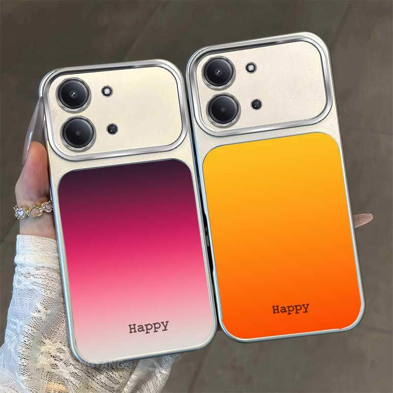 Ốp Lưng Cho Redmi 15C Thiết Kế Mới Họa Tiết Màu gradient Thẩm Mỹ Cho Ốp Điện Thoại mờ Cửa Sổ Lớn