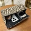 Women's Leopard Print Suede Clutch Bag, Elegant And Versatile, Fashionable, Stylish Leather Cros