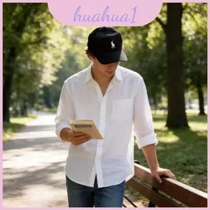 Mũ che nắng Cotton Polo có vành lớn để che nắng và thoải mái phù hợp cho nam giới