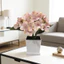 Cây nhân tạo bóng Hydrangea có bề mặt kết cấu để trang trí tiệc tại nhà và ngoài trời