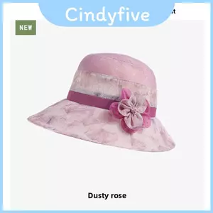Mũ chống nắng Cotton nhẹ có vành rộng và vải thoáng khí để thư giãn ngoài trời