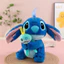 Búp bê Stitch sang trọng với màu sắc tươi sáng và thoải mái làm đầy cho trang trí phòng ngủ trẻ em