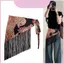 Thắt lưng Boho mùa hè 2025 dành cho nữ có khóa vải có thể điều chỉnh và in cây