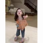 bộ quần áo mùa hè bé gái dây đeo trẻ em kiểu mới thời trang mùa hè quần áo trẻ em vừa và nhỏ