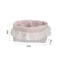 Giỏ đựng đồ sảng khoái phong cách Cotton có họa tiết in cho phòng ký túc xá và bàn học