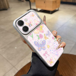 Ốp Lưng Cho Tecno Spark Go 3 Cửa Sổ Lớn Mờ Cao Cấp Vỏ Điện Thoại Thẩm Mỹ Bướm Nhiều Màu Sắc Và Mèo Dễ Thương Họa Tiết Thiết Kế Mới
‌