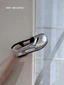 Giày Sandal Bé Gái Mùa Hè Mới Vừa Và Lớn Rỗng Bao Đầu Mary Jane Giày Da Cho Trẻ Em
