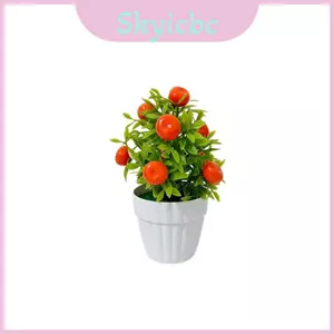 Bức tượng cây trái cây giả có bọt và nhựa để trang trí lễ hội ngoài trời trong nhà và