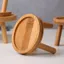 Dụng cụ sắp xếp cây gỗ tròn cho cây trồng trong nhà nhỏ