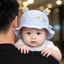 Nón Cho Bé Mùa Hè Mỏng Chống Tia UV Cho Bé Người Cá Mũ Xuân Thu Cho Trẻ Sơ Sinh Hat Có Thể Đi
