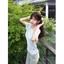 Oxygen Korean Girl Oblique Collar Off-shoulder Knitted Striped Short-sleeved T-shirt For Wome