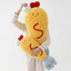 Gối nĩa mềm hoạt hình 58cm có sợi Polyester làm đầy và thư giãn