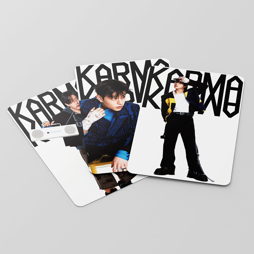 LINXX 95 Chiếc Stray Kids KARMA Album Lomo Cards Set Chất Lượng Cao 3 Inch Mini Photocards Bộ Sưu Tập Quạt Thẻ Giao Dịch Cao Cấp Ý Tưởng Quà Tặng Kpop Merch