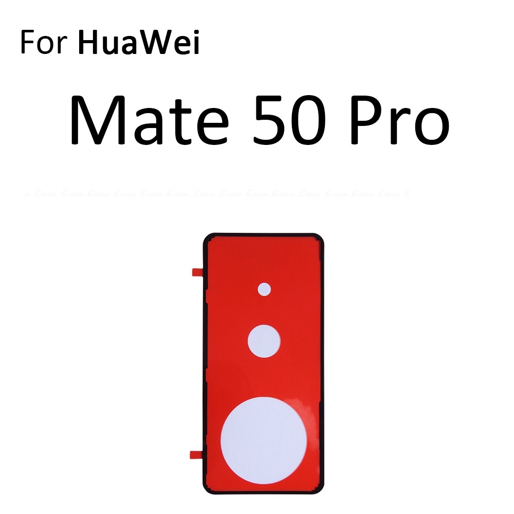 Mặt Sau Pin Nắp Cửa Miếng Dán Keo Dán Băng Keo Cho HuaWei Mate 10 20X 20 X 30 40 40E 50 50E Pro Plus RS Thay Thế Các Bộ Phận