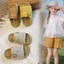 đôi dép hở mũi da lộn dành cho bé gái mùa hè mới Dép Birkenstock trẻ em vừa và lớn