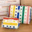 Hộp đựng trang điểm phong cách Polyester Retro có họa tiết hình học cho nam và nữ