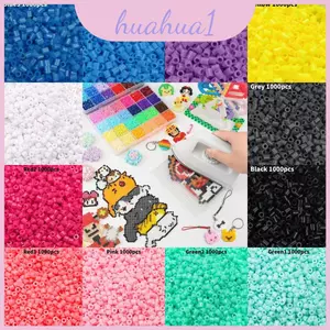 5mm Hạt Nhựa Tự Làm 3d Bộ Xếp Hình Sáng Tạo Thủ Công Hoạt Động Trẻ Em Cho Đồ Chơi