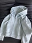 Casual Wear Pink Short Sweatshirt Jacket Women's Hooded Sweatshirt Long Sleeve Top Cardigan