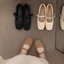 Niche Woven Brown Single Shoes Fairy Shoes New Summer Mary Jane With Skirt Birkenstock Shoes
