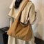 Matte Texture Single Shoulder Tote Bag For Women New Super Hot Retro Armpit Bag Autumn High-end