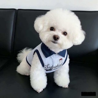 [Hàng Thú Cưng Dễ Thương] Quần Áo Mèo Mùa Hè Mỏng Phong Cách Thoáng Khí Áo Sơ Mi POLO Dễ Thương Quần Áo Thú Cưng 0.5-7.5kg