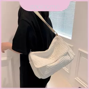 Túi Nylon đám mây dành cho nữ có thiết kế nhăn và khóa kéo hoàn hảo để sử dụng thông thường hàng ngày