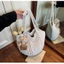 New Korean Style High-looking Pastoral Style Cotton Rope Woven Bag For Women Traveling Fashionab