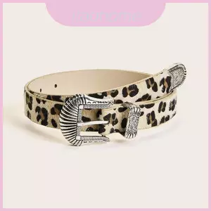 Thắt lưng Pu in hình động vật cổ điển với chi tiết và đóng cửa kim loại được chạm khắc độc đáo cho cái nhìn hợp thời trang