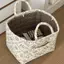 Hoa văn Vines Khối lưu trữ có thể gập lại kiểu Pháp với chất liệu Cotton thoáng khí cho gia đình và văn phòng