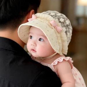Mũ Trẻ Sơ Sinh Mũ Chống Nắng Mỏng Mùa Hè Mũ Công Chúa Dễ Thương Cho Bé Mũ Chống Nắng Hình Bướm N