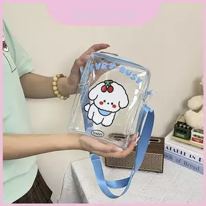 Túi đựng điện thoại Pvc phong cách thạch đáng yêu Ví nhỏ gọn để mặc thường ngày