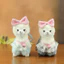 Mặt dây chuyền Alpaca nhồi bông đồ chơi bằng vải mềm cho túi sách và tặng