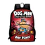 Túi sách trẻ trung Dog Man với thiết kế phong cách đường phố và lớp lót Polyester cho trường học và du lịch