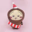 Nhân vật Chiikawa Gingerbread Phụ kiện túi sang trọng có quà tặng làm đầy mềm cho ngày lễ
