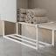 Kệ lưu trữ hiện đại có thể mở rộng có khung thép cho tổ chức giặt tại nhà và
