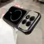 Ốp Lưng Cho POCO M8 M8 Pro 5G Mạ Điện Trong Suốt Lớn Màu Cửa Sổ Nền Điện Thoại Thẩm Mỹ Silicon TPU Tối Giản Mềm