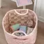 Hoa văn Vines Khối lưu trữ có thể gập lại kiểu Pháp với chất liệu Cotton thoáng khí cho gia đình và văn phòng