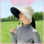 Mũ chống nắng cỡ lớn dành cho nữ có vải Polyester Cotton có thể gập lại để đi du lịch và giải trí