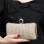 Dinner Clutch Bag New Banquet Evening Dress Clutch Cheongsam Pleated Evening Party Evening Dress