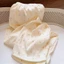 Bộ đồ ngủ cotton nguyên chất cho nữ mùa xuân thu, đám mây bông hoa nhỏ thanh lịch dành cho tr
