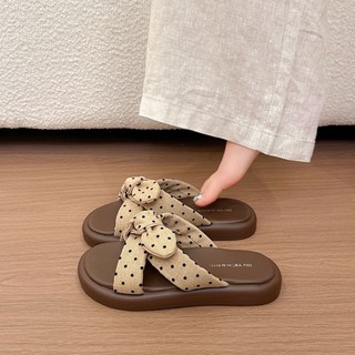 Giant Good-looking Thick-soled Slippers For Women To Wear Outside In The Summer New Style Sandal
