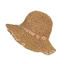 Straw Flower Straw Hat Women's Big Brim Summer Seaside Vacation Beach Face Showing Small Foldabl