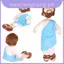 32cm Chúa Giêsu Sang Trọng Búp Bê Trang Trí Giáng Sinh Đồ Chơi Nhồi Bông Trẻ Em Trang Trí Trang Trí Đồ Chơi Tôn Giáo