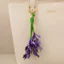 Hoa oải hương Độc Đáo Túi Hoa Mặt Dây Chuyền Handmade Pu Móc Khóa Mùa Đông Mặc Cho
