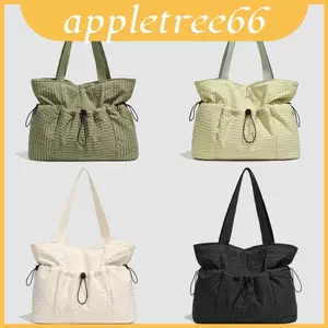 Túi Tote kẻ sọc thời trang có chất liệu Nylon để sử dụng hàng ngày Phong cách nữ đường phố