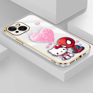 Ốp điện thoại hình Hello Kitty Smooth E-TPU cho OPPO RENO 2F 2Z 5 5F 6 7 7Z 8 8T 10 11F 12 12F 13 13F LITE Pro PLUS Vỏ silicon mềm