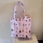 stripe Foam Bear Shoulder Bag, High-looking, Large-capacity, College-style Portable Travel Tote B
