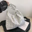 Floral Tote Canvas Bag Female Student Niche Design Textured Crossbody Shoulder Large Capacity Sh